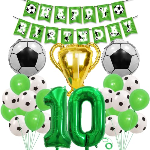 SNOWZAN 25 Stück Fussball Deko Geburtstag Set Fußball Luftballons Für Kinder Fußballfan-geburtstagsfeier Fußball Kindergeburtstag Party Deko Fussball Happy Birthday Banner Fußball 10.geburtstag Deko SNOWZAN 25 Stück Fussball Deko Geburtstag Set Fußball Luftballons Für Kinder Fußballfan-geburtstagsfeier Fußball Kindergeburtstag Party Deko Fussball Happy Birthday Banner Fußball 10.geburtstag Deko von SNOWZAN