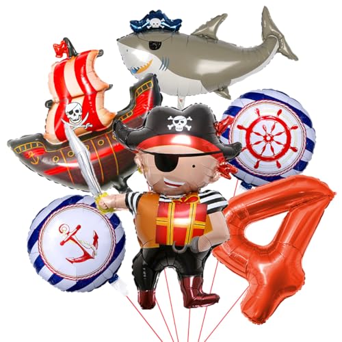 SNOWZAN Piratenschiff Ballon Piraten Kindergeburtstag Piratenschiff Luftballons Piratengeburtstag Piraten Geburtstagsdeko 4 Jahre Piraten Deko Kindergeburtstag Luftballons Piratenschiff Folienballon SNOWZAN Piratenschiff Ballon Piraten Kindergeburtstag Piratenschiff Luftballons Piratengeburtstag Piraten Geburtstagsdeko 4 Jahre Piraten Deko Kindergeburtstag Luftballons Piratenschiff Folienballon von SNOWZAN