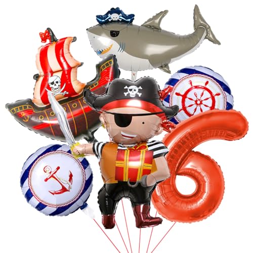 SNOWZAN Piratenschiff Ballon Piraten Kindergeburtstag Piratenschiff Luftballons Piratengeburtstag Piraten Geburtstagsdeko 6 Jahre Piraten Deko Kindergeburtstag Luftballons Piratenschiff Folienballon SNOWZAN Piratenschiff Ballon Piraten Kindergeburtstag Piratenschiff Luftballons Piratengeburtstag Piraten Geburtstagsdeko 6 Jahre Piraten Deko Kindergeburtstag Luftballons Piratenschiff Folienballon von SNOWZAN