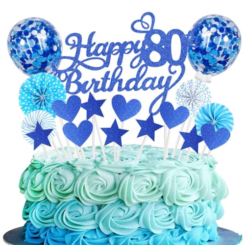 Tortendeko Geburstagstorte Happy Birthday Kuchendeko NavyBlau Tortendeko 80 Geburtstag Frauen Männer Happy Birthday Kuchen Dekoration Glitter Cake Topper 80 Geburtstag Happy 80th Birthday Tortendeko Tortendeko Geburstagstorte Happy Birthday Kuchendeko NavyBlau Tortendeko 80 Geburtstag Frauen Männer Happy Birthday Kuchen Dekoration Glitter Cake Topper 80 Geburtstag Happy 80th Birthday Tortendeko von SNOWZAN