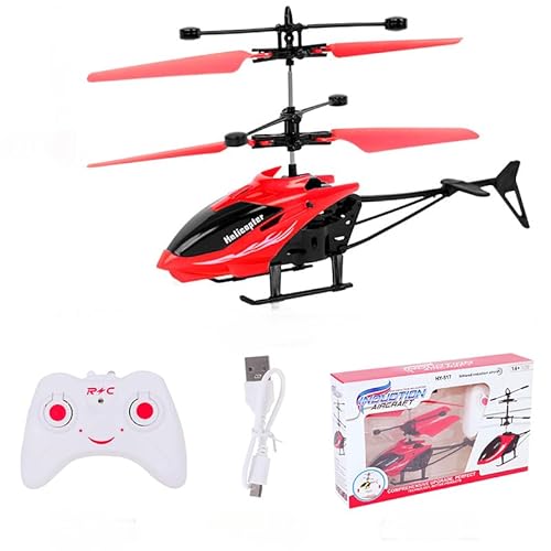SNZ RC-Hubschrauber für Jungen, Drohne für Kinder Spielzeug ab 6 7 8 9 10+ Jahre, Infrarot-Induktionsroboter Mini Hubschrauber, Start mit Einer Taste, Fliegende Spielzeuge Jungen und Mädchen SNZ RC-Hubschrauber für Jungen, Drohne für Kinder Spielzeug ab 6 7 8 9 10+ Jahre, Infrarot-Induktionsroboter Mini Hubschrauber, Start mit Einer Taste, Fliegende Spielzeuge Jungen und Mädchen von SNZ