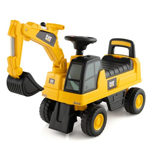 SOARS Sitzbagger, Kinderbagger mit Lenkbarer Schaufel, Rutschauto mit Hupe, verstecktem Stauraum & Kippschutz, Bagger zum Draufsitzen bis 25 kg belastbar, für Kinder ab 1 Jahr SOARS Sitzbagger, Kinderbagger mit Lenkbarer Schaufel, Rutschauto mit Hupe, verstecktem Stauraum & Kippschutz, Bagger zum Draufsitzen bis 25 kg belastbar, für Kinder ab 1 Jahr von SOARS