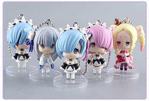Anmine Abbildung 5pcs / Set Re Zero Kara Hajimeru Isekai Seikatsu 5cm Rem Ram Emilia Beatrice Mini Anime Modell Collectibles Anime Geschenke Spielzeug Modell Kits Anmine Abbildung 5pcs / Set Re Zero Kara Hajimeru Isekai Seikatsu 5cm Rem Ram Emilia Beatrice Mini Anime Modell Collectibles Anime Geschenke Spielzeug Modell Kits von SOBAGQ GF