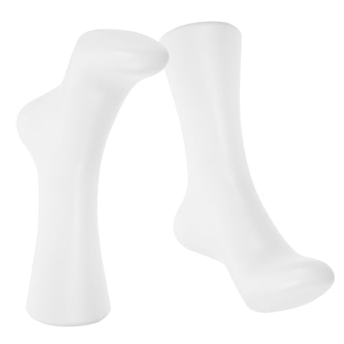 SOESFOUFU 2stücke Fußsocken Schaufensterpuppen Für Damen Mannequin Fußdisplay Zur Präsentation Von Socken Schuhen Und Stiefeln Leicht Und Tragbar Für Einzelhandel Und Fotografie SOESFOUFU 2stücke Fußsocken Schaufensterpuppen Für Damen Mannequin Fußdisplay Zur Präsentation Von Socken Schuhen Und Stiefeln Leicht Und Tragbar Für Einzelhandel Und Fotografie von SOESFOUFU