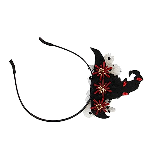 SOESFOUFU Kopfschmuck für die Party Haarschmuck für Kinder Cosplay-Haarreifen halloween haarschmuck weihnachts haarschmuck party sachen Hexen-Stirnband Party-Haare Erwachsener die von SOESFOUFU