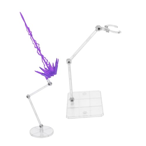 SOIMISS 1 Satz Action Figure Display Stand mit Einstellbarem Ständer und Stützen für Modellfiguren Stabil und Dekorativ für Aufbewahrung und Präsentation von Actionfiguren und SOIMISS 1 Satz Action Figure Display Stand mit Einstellbarem Ständer und Stützen für Modellfiguren Stabil und Dekorativ für Aufbewahrung und Präsentation von Actionfiguren und von SOIMISS