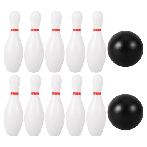 SOIMISS 1 Satz Bowling-Spielzeugset Bowlingkugel für drinnen Bowlingspielzeug Etiketten Bausätze Sport interaktives Bowling Toys Bowling bowlingkugeln Plastik Weiß SOIMISS 1 Satz Bowling-Spielzeugset Bowlingkugel für drinnen Bowlingspielzeug Etiketten Bausätze Sport interaktives Bowling Toys Bowling bowlingkugeln Plastik Weiß von SOIMISS