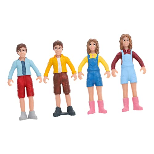SOIMISS 1 Satz Charaktermodell Miniatur Figuren Winzig Menschen Zahlen Klein Realistisch Modell Figur Mini-Leute PVC von SOIMISS