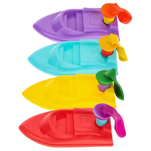 SOIMISS 1 Satz DIY Ballonbetriebenes Boot Set Teile Wissenschaftliches Experimentierspielzeug für Fördert Kreativität und Logisches Spaß im Unterricht Zufällige Farbe von SOIMISS