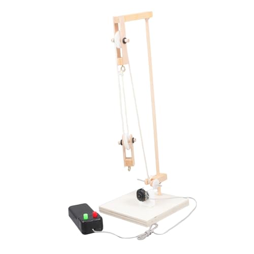 SOIMISS 1 Satz DIY Pulley Set für Fernsteuerbares Kran Modellkit Kreativen Fähigkeiten und Physikalischem Verständnis Sicheres Holzmaterial für Interaktive Experimente zu Hause Schule SOIMISS 1 Satz DIY Pulley Set für Fernsteuerbares Kran Modellkit Kreativen Fähigkeiten und Physikalischem Verständnis Sicheres Holzmaterial für Interaktive Experimente zu Hause Schule von SOIMISS
