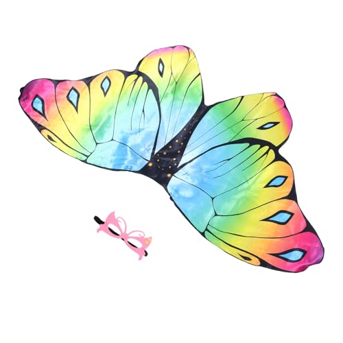 SOIMISS 1 Satz Flügelumhang Für Flügel Anziehen Flügel Teenager Schmetterlingskostüm Flügel Für Damen Fee Schmetterlingsflügel Bühnendekoration Feenflügelfrauen Flügel Fee Polyester SOIMISS 1 Satz Flügelumhang Für Flügel Anziehen Flügel Teenager Schmetterlingskostüm Flügel Für Damen Fee Schmetterlingsflügel Bühnendekoration Feenflügelfrauen Flügel Fee Polyester von SOIMISS