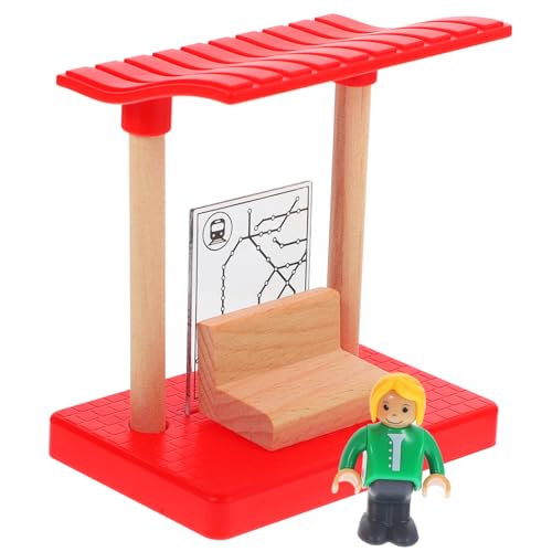 SOIMISS 1 Satz Holzeisenbahn Zubehör Mini für Figuren Fördert Motorische Fähigkeiten und Kreative Szenen aus Hochwertigem Holz Gefertigt für Kleine Eisenbahnfans SOIMISS 1 Satz Holzeisenbahn Zubehör Mini für Figuren Fördert Motorische Fähigkeiten und Kreative Szenen aus Hochwertigem Holz Gefertigt für Kleine Eisenbahnfans von SOIMISS