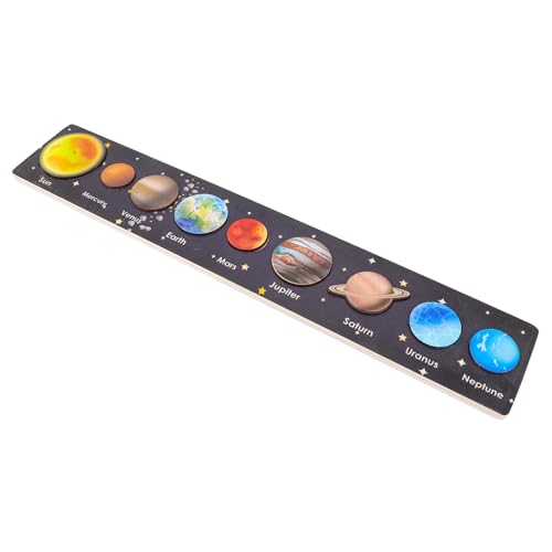 SOIMISS 1 Satz Interaktives Planetenspielzeug Kognitive Puzzles für Montessori Puzzle Motorik und Kreativität für Junge Mädchen und Kleinkinder für Sonnensystem SOIMISS 1 Satz Interaktives Planetenspielzeug Kognitive Puzzles für Montessori Puzzle Motorik und Kreativität für Junge Mädchen und Kleinkinder für Sonnensystem von SOIMISS