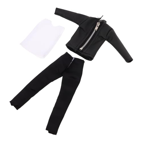 SOIMISS 1 Satz Jungen Puppenkleidung Set Stylisches PU Jacke und Hose Outfit für Realistische Rollenspiele für Mode und Anlässe Perfektes Zubehör für Puppen SOIMISS 1 Satz Jungen Puppenkleidung Set Stylisches PU Jacke und Hose Outfit für Realistische Rollenspiele für Mode und Anlässe Perfektes Zubehör für Puppen von SOIMISS