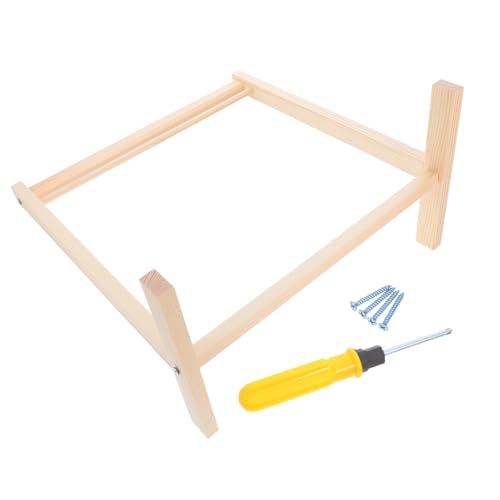 SOIMISS 1 Satz Kleiderständer für Puppen Holz Puppenbekleidungsregal für Puppenhaus Aufbewahrungssystem für Outfits und Zubehör zur Präsentation und Organisation von Puppenkleidung SOIMISS 1 Satz Kleiderständer für Puppen Holz Puppenbekleidungsregal für Puppenhaus Aufbewahrungssystem für Outfits und Zubehör zur Präsentation und Organisation von Puppenkleidung von SOIMISS
