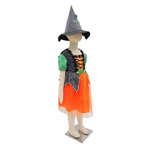 SOIMISS 1 Satz Kostüme Für Kleidung Halloween-cosplay-kleid Festkleid Für Mädchen Mädchenkleid Halloween-kleid Für Mädchen Bühnenshow-kostüm Für Elasthan von SOIMISS