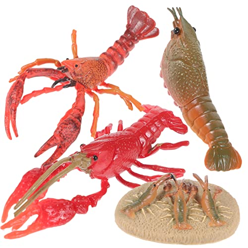 SOIMISS 1 Satz Lobster Wachstumszyklus Spielzeugset Teiliges Modell für Lehrreiche Tierfiguren Kognitiven Entwicklung und Entdeckung von SOIMISS