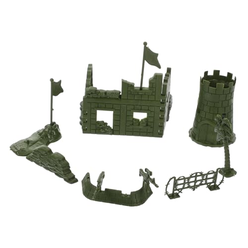 SOIMISS Militärspielzeug Satz für Kinder Simuliertes Militärmodell Retro Sandtisch Dekoration Realistische Soldatenfiguren für Jungen und Mädchen von SOIMISS