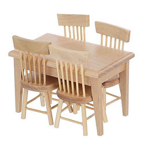 SOIMISS 1 Satz Mini -Eiche -Tisch und Stuhl bastelzeug handwerkskunst Decorative Accessories Echtholz Möbel Maßstab 1 12 Puppenstubenmöbel und Zubehör kleine Hausmöbel Mini-Möbelverzierung SOIMISS 1 Satz Mini -Eiche -Tisch und Stuhl bastelzeug handwerkskunst Decorative Accessories Echtholz Möbel Maßstab 1 12 Puppenstubenmöbel und Zubehör kleine Hausmöbel Mini-Möbelverzierung von SOIMISS