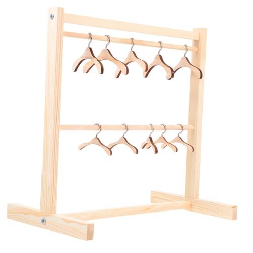 SOIMISS 1 Satz Puppen Holzbügel Mini Kleiderschrank Für Puppen Kleiderständer Hängende Puppenkleidung Kinderbügel Mädchenmode Puppenhaus Puppenkleiderständer Puppenhaus SOIMISS 1 Satz Puppen Holzbügel Mini Kleiderschrank Für Puppen Kleiderständer Hängende Puppenkleidung Kinderbügel Mädchenmode Puppenhaus Puppenkleiderständer Puppenhaus von SOIMISS