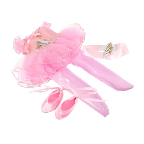SOIMISS 1 Satz Puppenballettkostüm Ballettrock Babypuppenkleidung 18 Puppenkleider und Accessoires Ballettzubehör Puppenstirnband für Ballett Ballerina-Puppenkleidung Polyester Rosa SOIMISS 1 Satz Puppenballettkostüm Ballettrock Babypuppenkleidung 18 Puppenkleider und Accessoires Ballettzubehör Puppenstirnband für Ballett Ballerina-Puppenkleidung Polyester Rosa von SOIMISS