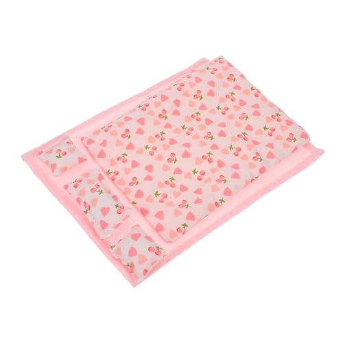 SOIMISS 1 Satz Puppenhausbettwäsche Puppenbett Miniaturkissen Miniaturpuppenhaus Puppendecke Puppenhausdecke Puppenhauszubehör Mini Dollhouse -Bettwäsche Puppenhaus Miniaturen Stoff Rosa SOIMISS 1 Satz Puppenhausbettwäsche Puppenbett Miniaturkissen Miniaturpuppenhaus Puppendecke Puppenhausdecke Puppenhauszubehör Mini Dollhouse -Bettwäsche Puppenhaus Miniaturen Stoff Rosa von SOIMISS