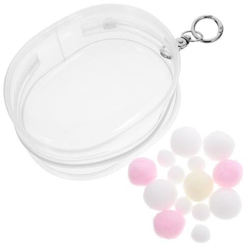 SOIMISS 1 Satz Puppentasche Aufbewahrungstasche für Spielzeugpuppen Baggy für Puppe winzig Abdeckung Mini-Klarsichtbeutel Träger Puppen-Aufbewahrungskoffer Schutzhülle für die Puppe PVC von SOIMISS