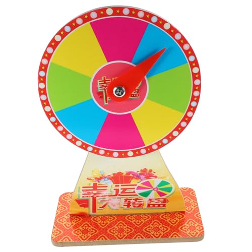 SOIMISS 1 Satz Rotierendes Party Prop DIY Tombola Rad für Feste Messen Spiele Zeiger Leicht und Tragbar PVC Material von SOIMISS