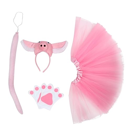 SOIMISS 1 Satz Schweinchen Kostüm Röcke für Mädchen Rock für Mädchen Cosplay-Rock für Partykostüm für Bühnenshow-Kostüm für Cosplay-Kleidung Gittergewebe Rosa SOIMISS 1 Satz Schweinchen Kostüm Röcke für Mädchen Rock für Mädchen Cosplay-Rock für Partykostüm für Bühnenshow-Kostüm für Cosplay-Kleidung Gittergewebe Rosa von SOIMISS