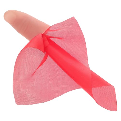 SOIMISS 1 Satz Seidenschal Requisiten Finger Rotes Kopftuch Gefälschter Daumen Tipps Gefälschte Daumenrequisiten Daumenspitzen Mini Daumentrick Fälschung Led Zauberer Erwachsene SOIMISS 1 Satz Seidenschal Requisiten Finger Rotes Kopftuch Gefälschter Daumen Tipps Gefälschte Daumenrequisiten Daumenspitzen Mini Daumentrick Fälschung Led Zauberer Erwachsene von SOIMISS