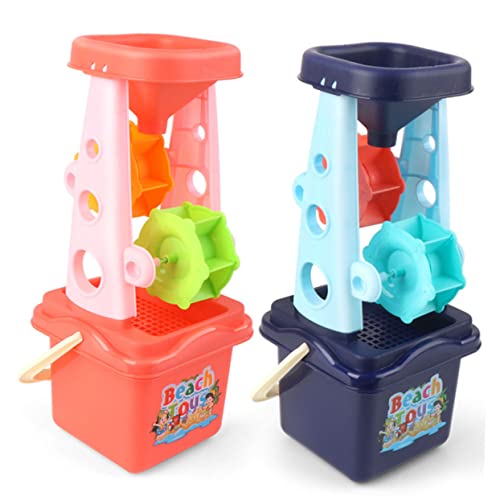 SOIMISS 1 Satz Strandspielzeug Set für Interaktive Sandspielzeuge mit Sandbucket Schaufel und Sanduhr für Outdoor Aktivitäten Am Strand Blau SOIMISS 1 Satz Strandspielzeug Set für Interaktive Sandspielzeuge mit Sandbucket Schaufel und Sanduhr für Outdoor Aktivitäten Am Strand Blau von SOIMISS