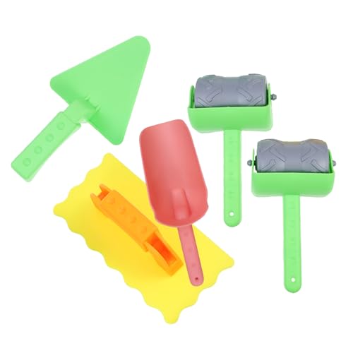 SOIMISS 1 Satz Teiliges BAU Spielzeugset Sandspielzeug mit Schaufel Dreiecks und Druckwerkzeug Sowie für Kreative Strandabenteuer SOIMISS 1 Satz Teiliges BAU Spielzeugset Sandspielzeug mit Schaufel Dreiecks und Druckwerkzeug Sowie für Kreative Strandabenteuer von SOIMISS