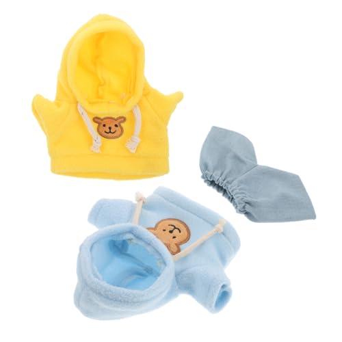 SOIMISS 1 Satz Teiliges Outfit für Bären Hoodie und Jeans für Niedliche Stofftiere für DIY Dress Up Spaß SOIMISS 1 Satz Teiliges Outfit für Bären Hoodie und Jeans für Niedliche Stofftiere für DIY Dress Up Spaß von SOIMISS