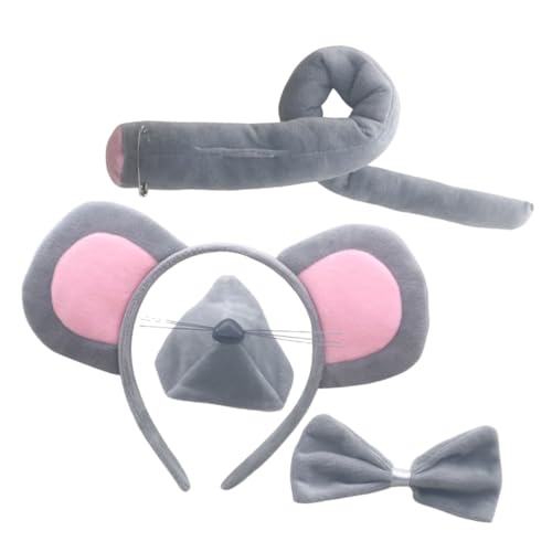 SOIMISS 1 Satz Teiliges Set mit Ohren Haarreif und Fliege für Halloween und Karnevalspartys Süß und Tragbar SOIMISS 1 Satz Teiliges Set mit Ohren Haarreif und Fliege für Halloween und Karnevalspartys Süß und Tragbar von SOIMISS