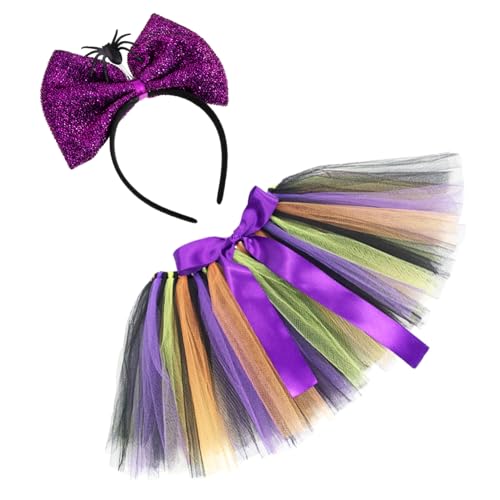 SOIMISS 1 Satz Tutu-Rock-Stirnband Glitzer-Outfit Kleinkind-Outfit Outfits Kostüm halloween theme halloween party gewand Cosplay-Stirnband Halloween-Cosplay-Kleid Gittergewebe SOIMISS 1 Satz Tutu-Rock-Stirnband Glitzer-Outfit Kleinkind-Outfit Outfits Kostüm halloween theme halloween party gewand Cosplay-Stirnband Halloween-Cosplay-Kleid Gittergewebe von SOIMISS