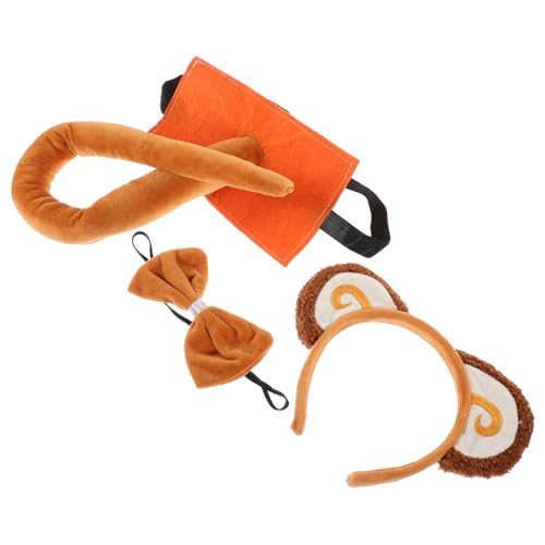 SOIMISS 1 Satz Verkleide Requisiten Fuchsohren Hautpflege-Stirnband Kostüm seidenband bandfeile kopfschmuck dirndl Cosplay-Stirnbänder Stirnbänder für Cosplay Stoff Brown SOIMISS 1 Satz Verkleide Requisiten Fuchsohren Hautpflege-Stirnband Kostüm seidenband bandfeile kopfschmuck dirndl Cosplay-Stirnbänder Stirnbänder für Cosplay Stoff Brown von SOIMISS