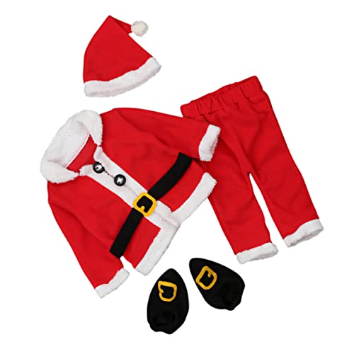 SOIMISS 1 Satz Weihnachtsmantel Winterkleidung kleidung weihnachtsdeko Outfits für neugeborene Jungen Babykostüme langärmlige Kleidung Nikolaus-Fleece-Anzug Plüschstoffe rot SOIMISS 1 Satz Weihnachtsmantel Winterkleidung kleidung weihnachtsdeko Outfits für neugeborene Jungen Babykostüme langärmlige Kleidung Nikolaus-Fleece-Anzug Plüschstoffe rot von SOIMISS