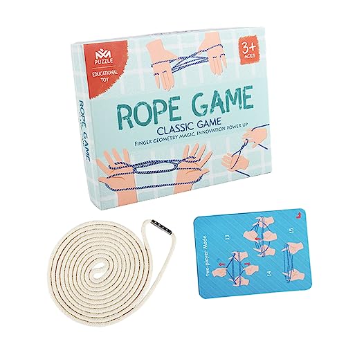 SOIMISS 1 Set Blumenseilspielzeug Fingerseilspiel Seil Fingerspielzeug Katzenwiegeseil Elastisches Seilspielzeug Für Kinderpartys Zugseil Kreatives Knotenlogikspiel SOIMISS 1 Set Blumenseilspielzeug Fingerseilspiel Seil Fingerspielzeug Katzenwiegeseil Elastisches Seilspielzeug Für Kinderpartys Zugseil Kreatives Knotenlogikspiel von SOIMISS