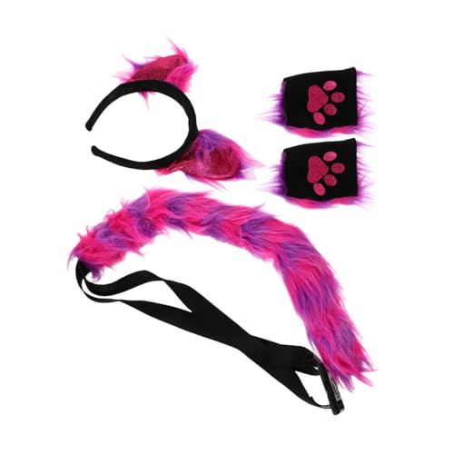 SOIMISS 1 Set Katzenohren Kostüm Set Tiere Outfits Bekleidung Kostüme Katzenohren Stirnband Für Performance Tierkostüm Cosplay Stirnband Festival Foto Requisiten SOIMISS 1 Set Katzenohren Kostüm Set Tiere Outfits Bekleidung Kostüme Katzenohren Stirnband Für Performance Tierkostüm Cosplay Stirnband Festival Foto Requisiten von SOIMISS