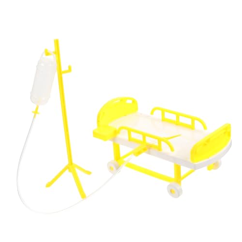 SOIMISS 1 Set Kinderkrankenhaus Spielset Krankenhausspielzeug Arzt Rollenspiel Für Babys Und Kleinkinder Für Puppen Medizinisches Mini Spielzeugbetten Puppenhausbett Simuliertes SOIMISS 1 Set Kinderkrankenhaus Spielset Krankenhausspielzeug Arzt Rollenspiel Für Babys Und Kleinkinder Für Puppen Medizinisches Mini Spielzeugbetten Puppenhausbett Simuliertes von SOIMISS