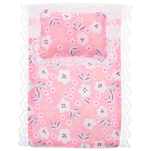 SOIMISS 1 Set Kleines Puppenhaus Puppenhausbettwäsche Puppenhausdekoration Mini Puppenkissen Puppenhauszubehör Und Möbel Puppenhausmöbel Und Zubehör Puppenhausdekorstoff von SOIMISS