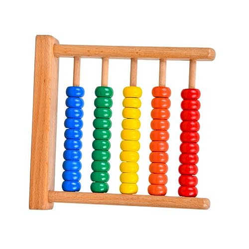 SOIMISS 1 Stück Abacus Rack -Lehrhilfen Mathe Ausbildung Abakus-Perlenzähler Farbiger Abakusständer Lernspielzeug für Werkzeug Lehrmittel zählen Perlen-Arithmetik-Abakus hölzern SOIMISS 1 Stück Abacus Rack -Lehrhilfen Mathe Ausbildung Abakus-Perlenzähler Farbiger Abakusständer Lernspielzeug für Werkzeug Lehrmittel zählen Perlen-Arithmetik-Abakus hölzern von SOIMISS