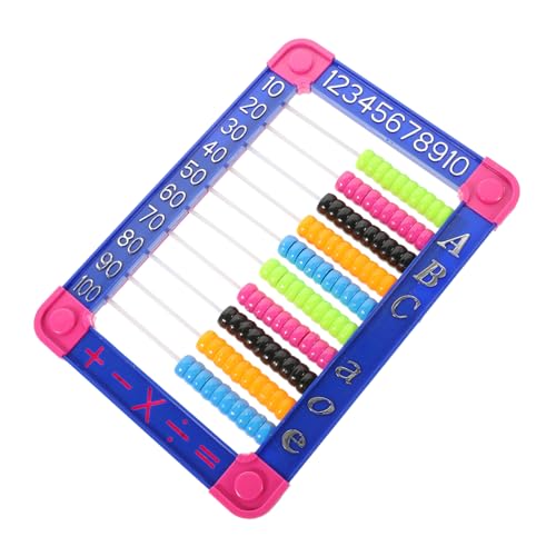 SOIMISS 1 Stück Abakus Mathematik Lehrreich Mathe Willkürlich Lehre Arithmetik Mathe-lernspielzeug Ausbildung Abakus Für Kleinkinder Kindergarten Plastik Zufällige Farbe von SOIMISS
