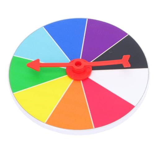 SOIMISS 1 Stück Drehteller Drehrad Für Preise Preisrad Großes Rad Kleines Tombola Rad Farbiges Ziehungsspiel Rad Das Rad Wandbehang Rad Party Spiel Requisiten EIN Schaumstoff von SOIMISS