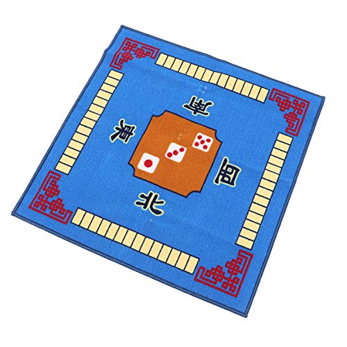 SOIMISS 1 Stück Mahjong Tischdecke Quadratische Mahjong Matte Poker und Brettspiele aus Strapazierfähigem mit Rückseite Blau SOIMISS 1 Stück Mahjong Tischdecke Quadratische Mahjong Matte Poker und Brettspiele aus Strapazierfähigem mit Rückseite Blau von SOIMISS