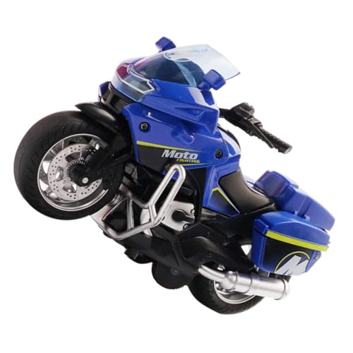 SOIMISS 1 Stück Mini Sound Motorcycle Toy für Pull Back Sicher und Robust für Geburtstagsgeschenke und Weihnachten Leicht und Handlich für Kleine Hände von SOIMISS