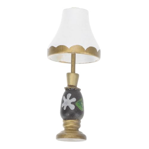 SOIMISS 1 Stück Mini Tischlampe Aus Kunstharz Weihnachtsdekor Retro Weihnachtsschmuck Vintage Wohndekor Wohnaccessoires Kleines Lampenmodell Mini Tischlampe Ornament von SOIMISS
