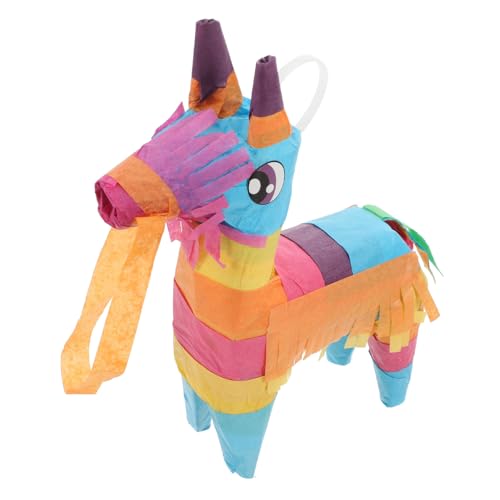 SOIMISS 1 Stück Piñata Babyspielzeug Sensorisches Cool Willkürlich Ball Outdoor- Korb Pop Glühen Für Neugeborene Gewichtetes Elf Colorful Papier von SOIMISS