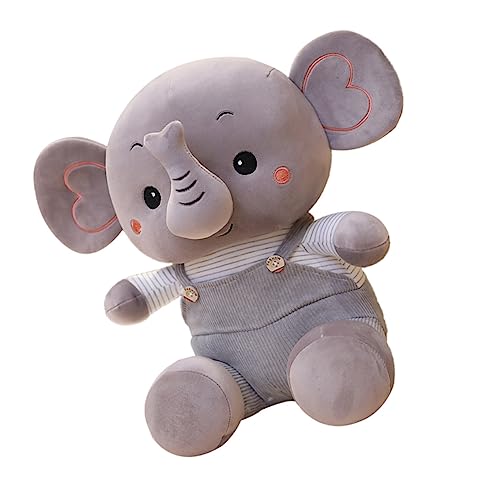 SOIMISS 1 Stück Plüsch Elefant Kuscheltier Graues Stofftier für Kinderzimmer Dekoration Zufälliger Knopf Fördert Intelligenz und Farbverständnis und Allergiefrei SOIMISS 1 Stück Plüsch Elefant Kuscheltier Graues Stofftier für Kinderzimmer Dekoration Zufälliger Knopf Fördert Intelligenz und Farbverständnis und Allergiefrei von SOIMISS