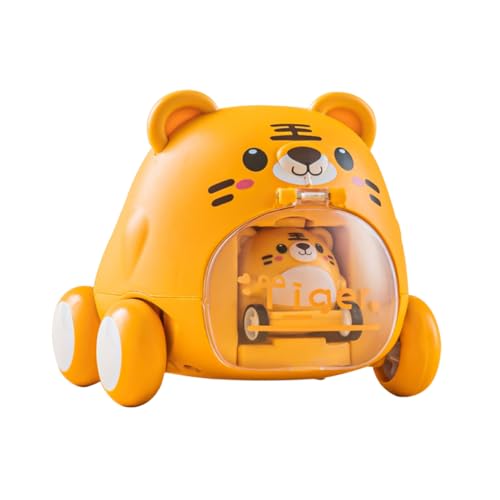 SOIMISS 1 Stück Pull Back Auto Niedliches Tiger Design Umweltfreundliches Langlebig und Sicher für Junge Mädchen für Jungen und Mädchen von SOIMISS